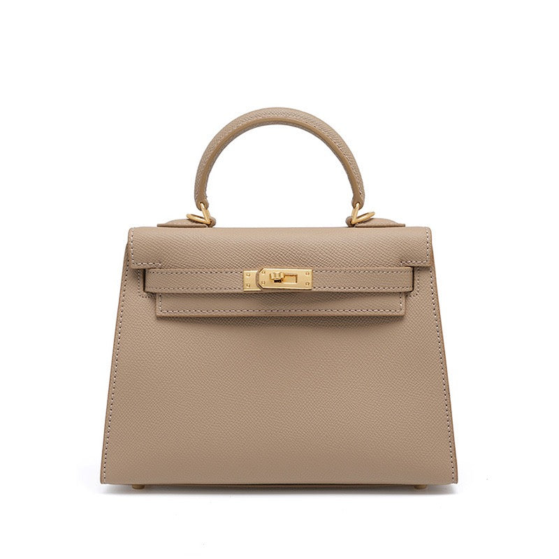 CELÉSTE Iconic Leather Top Handle Bag