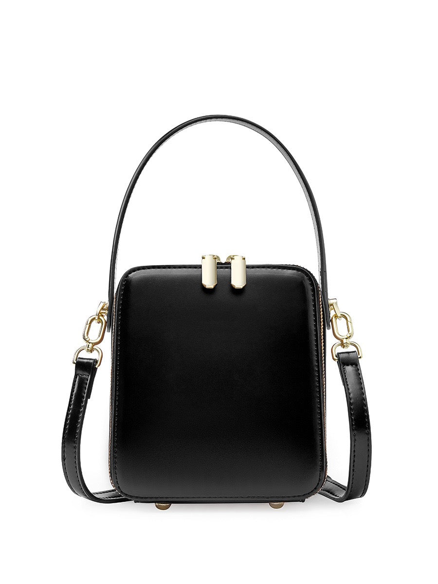 VARELLA Structured Mini Leather Bag