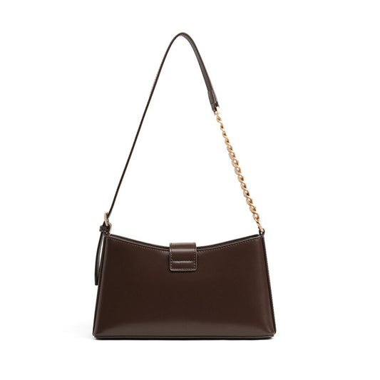 AURORE Chain Leather Shoulder Bag