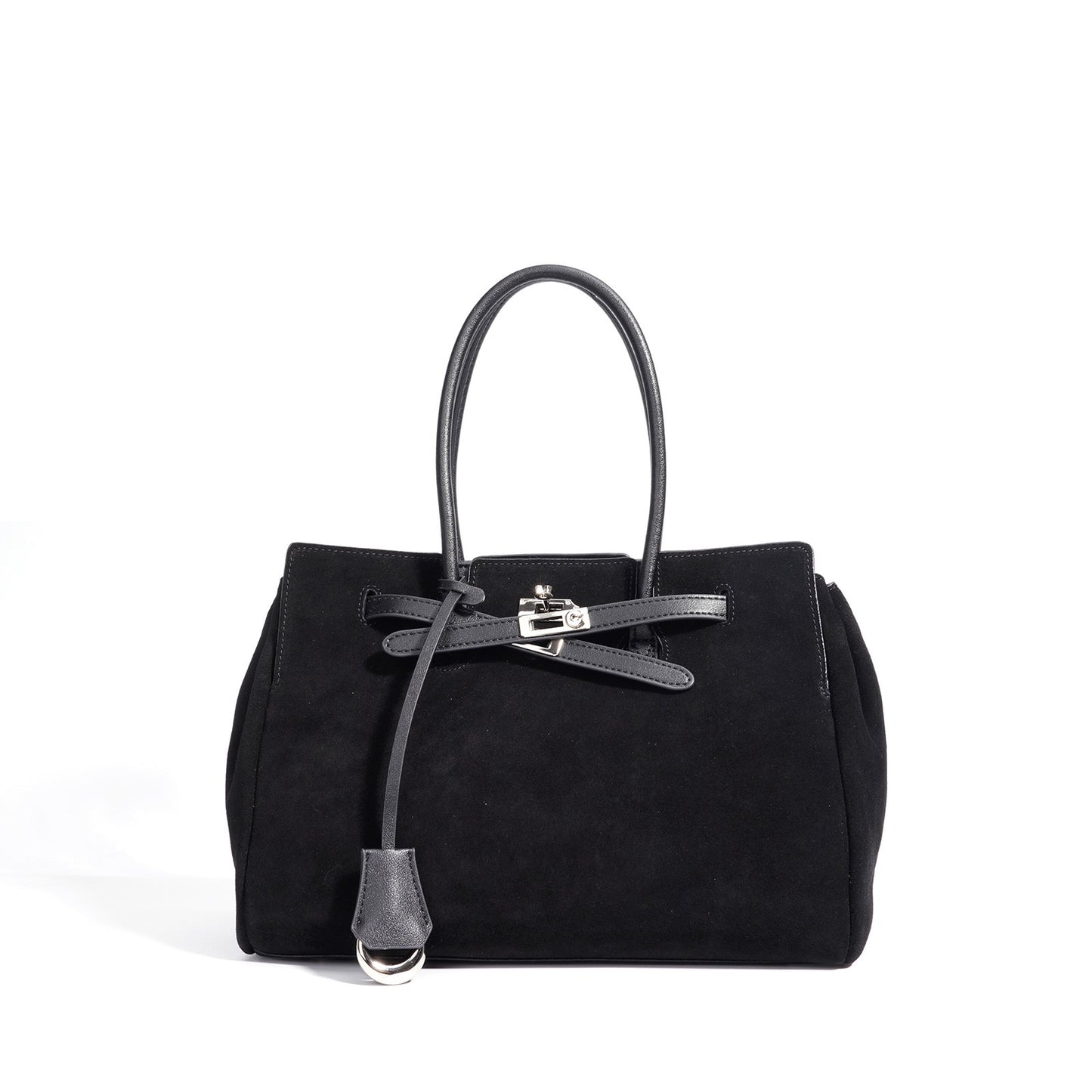 AVARELLE Suede Shoulder Bag