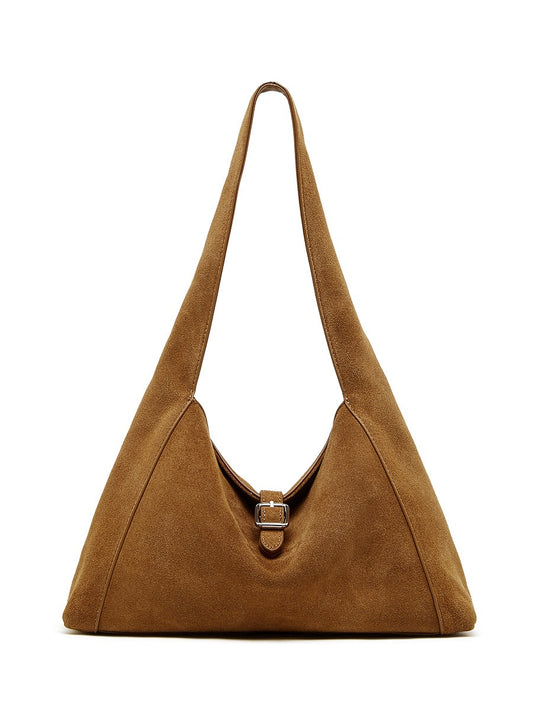 ISADORA Suede Leather Shoulder Bag