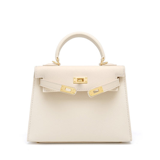 CELÉSTE Iconic Leather Top Handle Bag