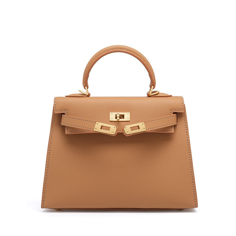 CELÉSTE Iconic Leather Top Handle Bag
