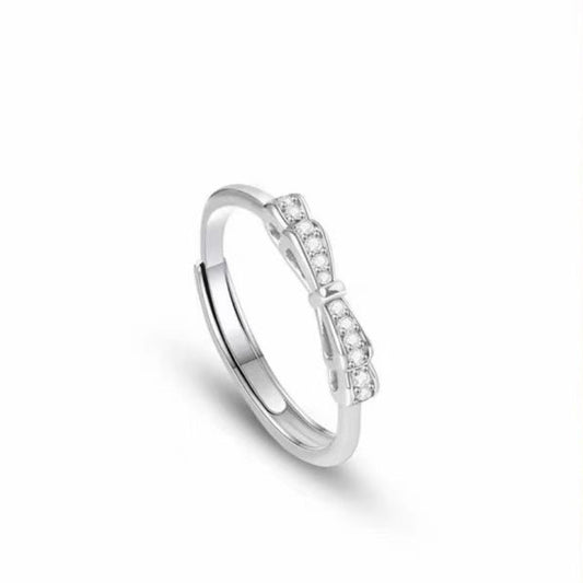 PROMESSA Rose Gold-Plated Silver Couple Rings
