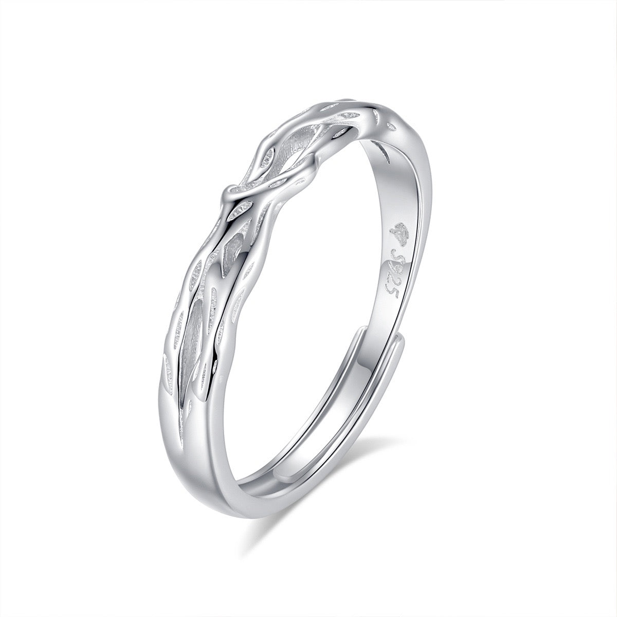 ARBORIS Silver Couple Rings
