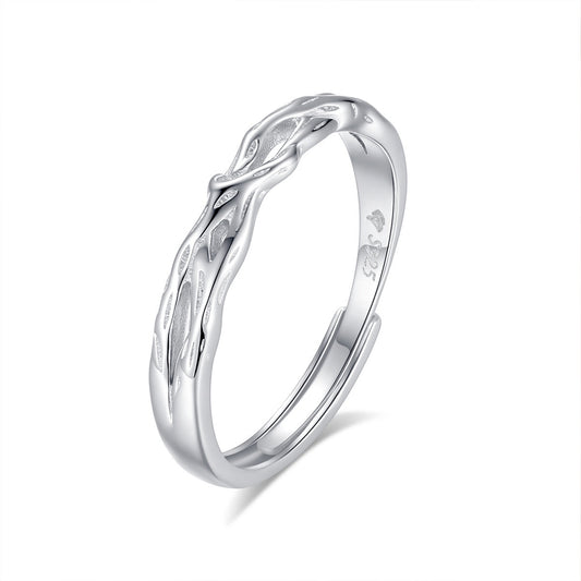 ARBORIS Silver Couple Rings