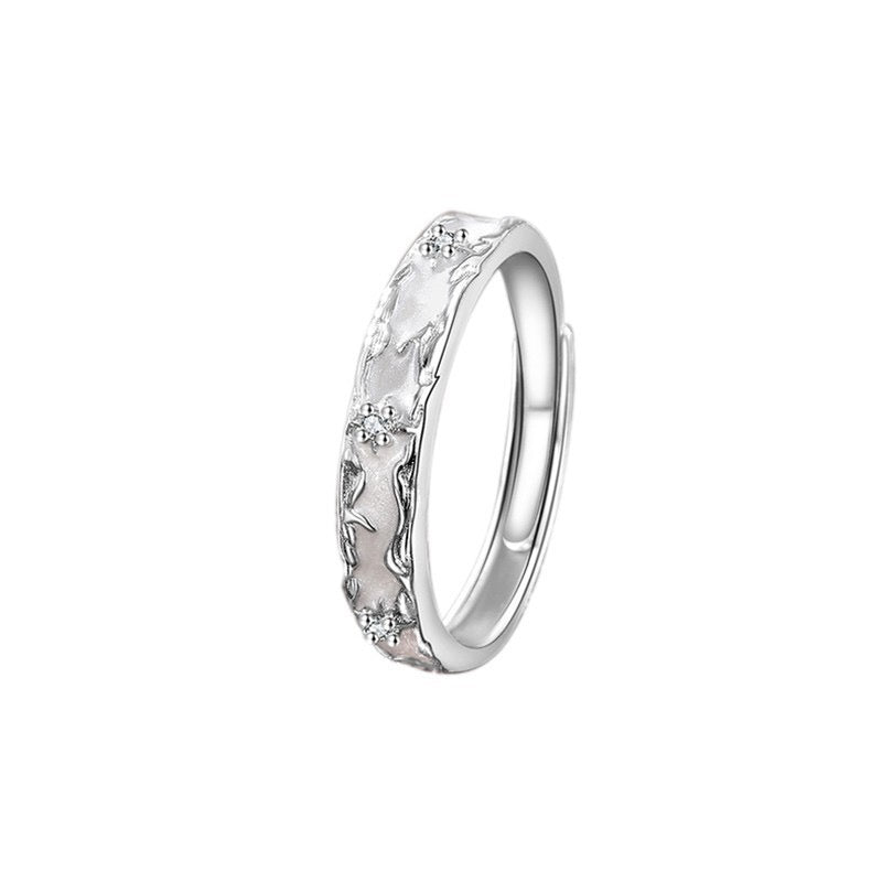 GALAXION Silver Couple Rings
