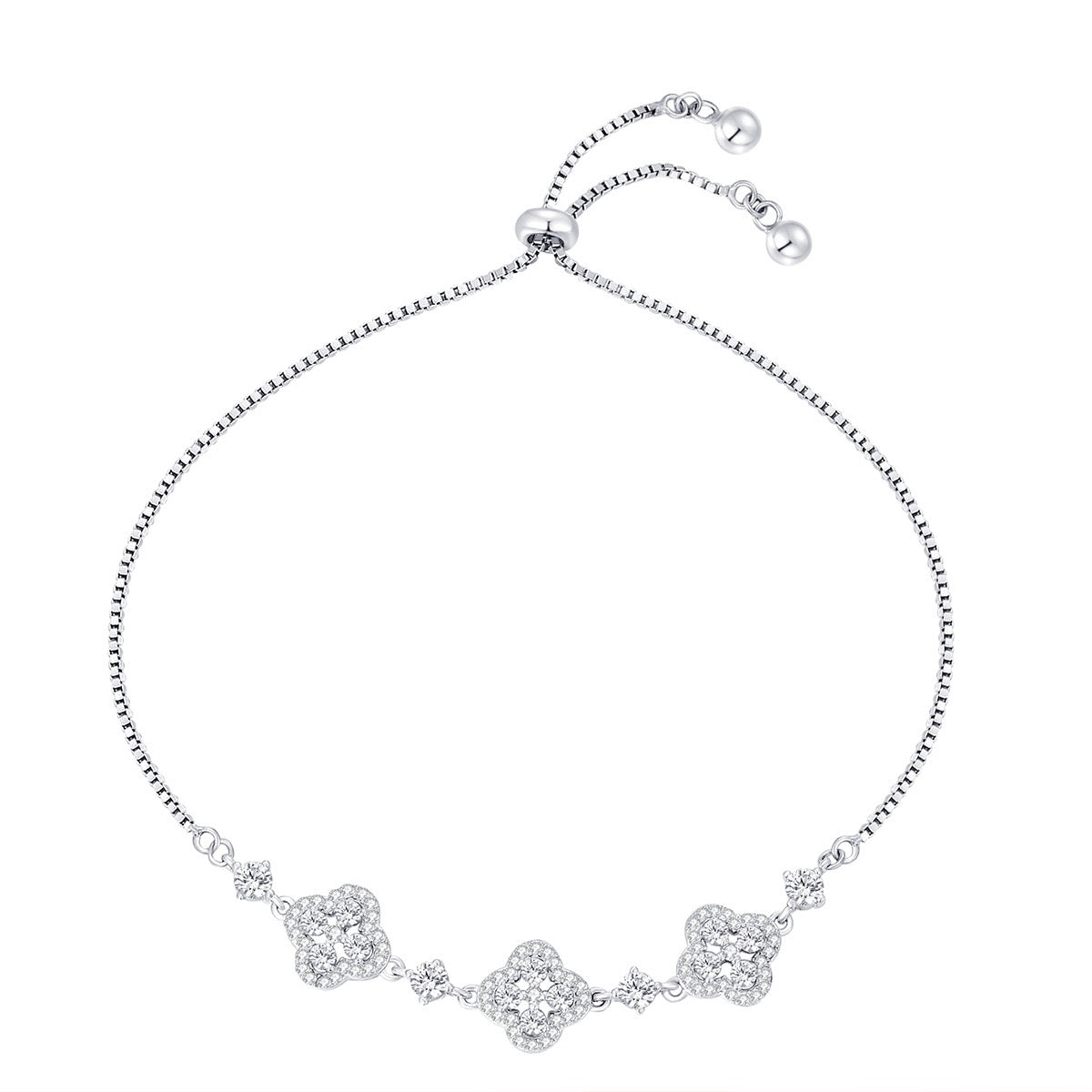 CLOVERISSE Silver Bracelet