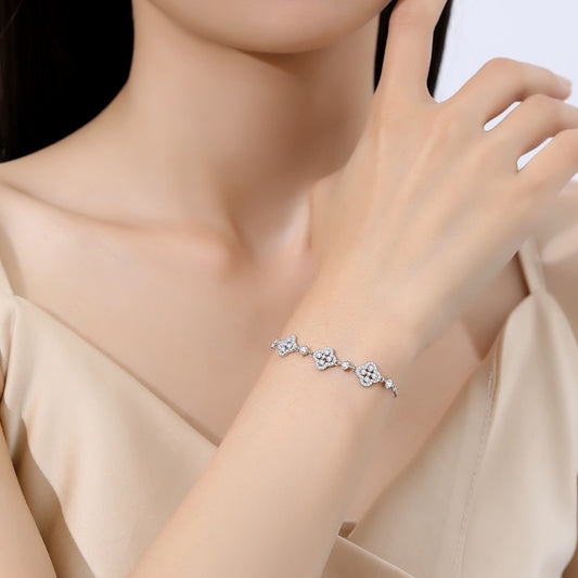 CLOVERISSE Silver Bracelet