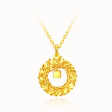 AURONDO Gold-Plated Silver Necklace