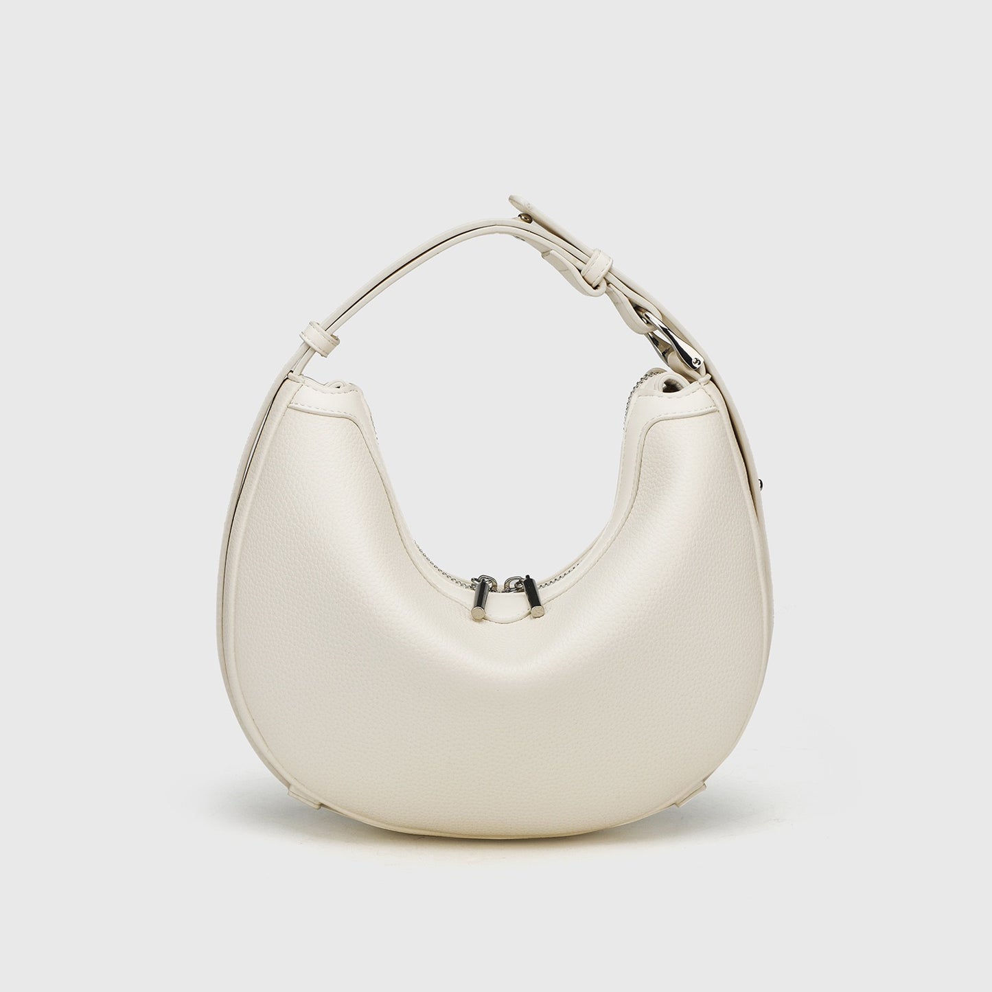 LUNARA Crescent Leather Hobo Bag