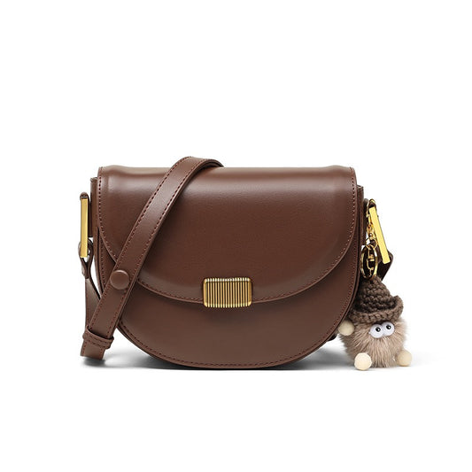 MARGOT Saddle Leather Crossbody Bag