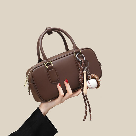 BOSTON Mini Leather Top Handle Bag