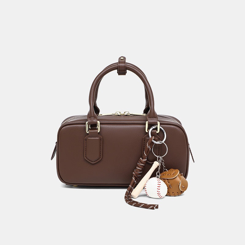 BOSTON Mini Leather Top Handle Bag