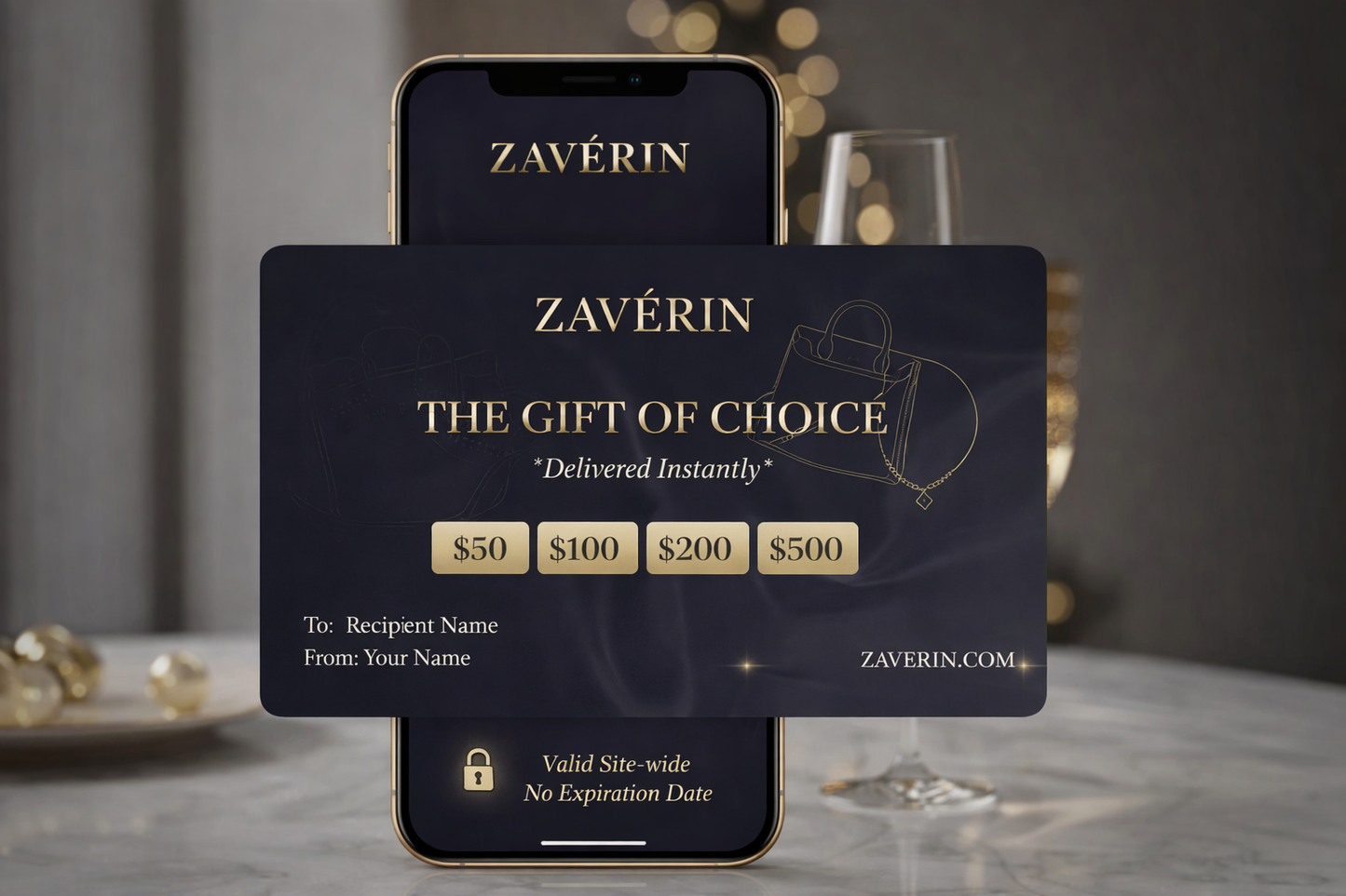 ZAVÉRIN E-Gift Card
